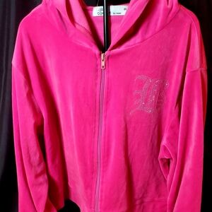 Juicy Couture Pink Velour Hoodie